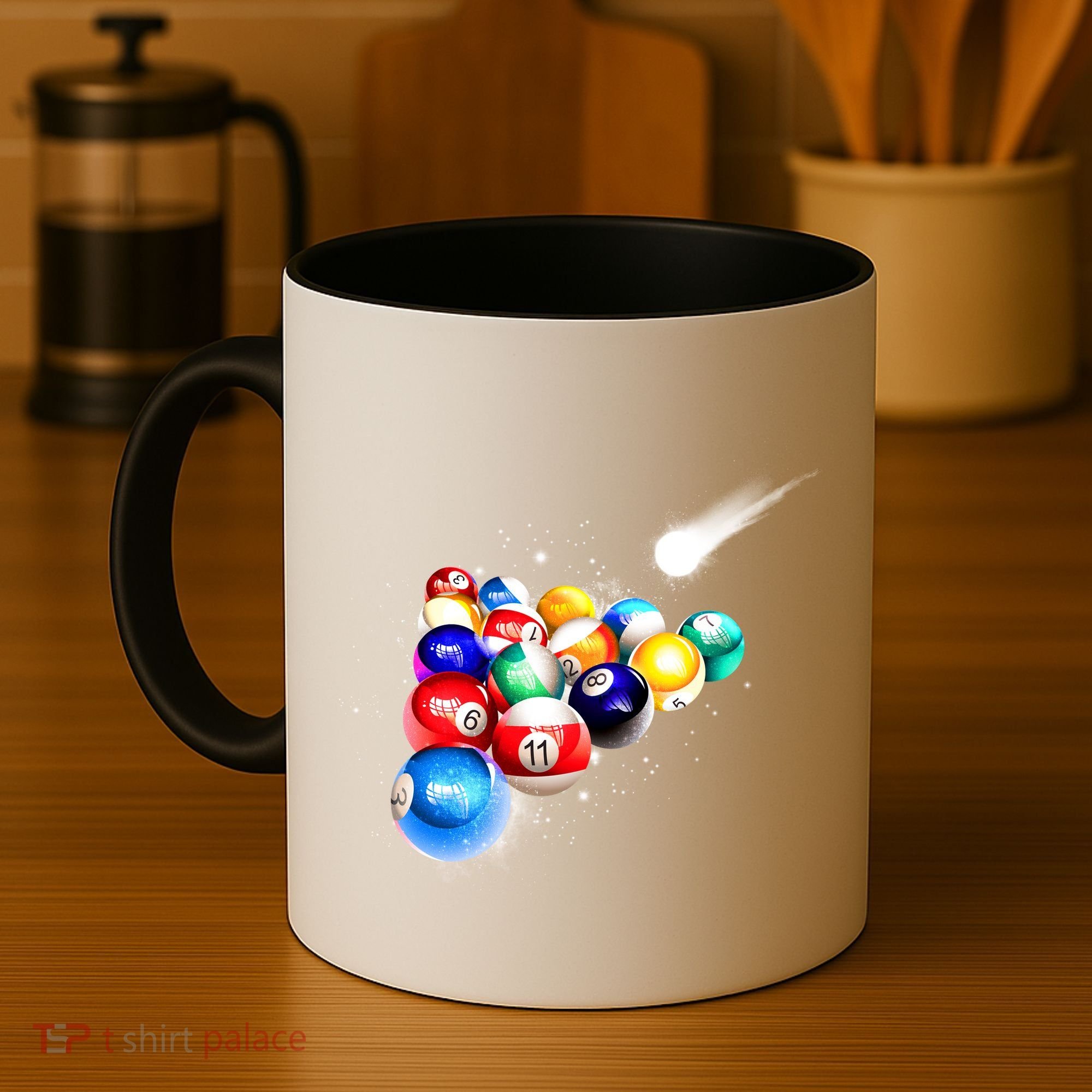 Space Billiards Coffee Mug