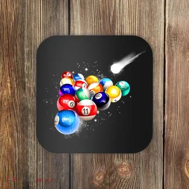 Space Billiards Coaster
