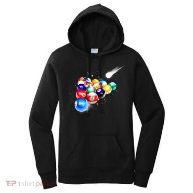 Space Billiards Women's Hoodie