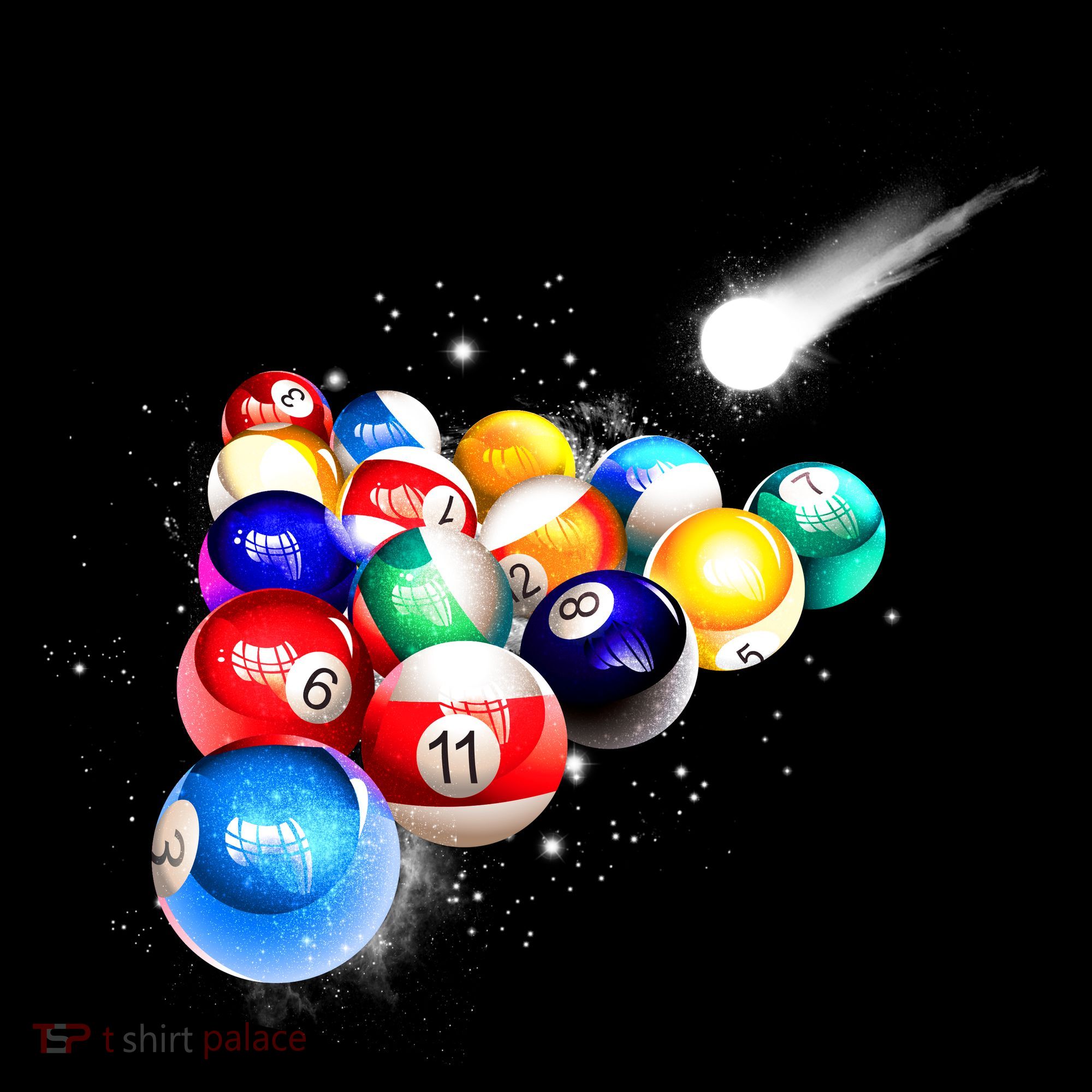 Space Billiards Women's Hoodie
