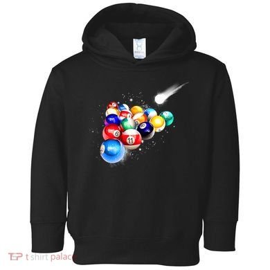 Space Billiards Toddler Hoodie