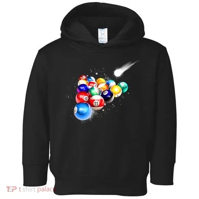 Space Billiards Toddler Hoodie