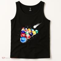 Space Billiards Tank Top thumb 2