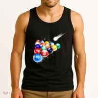 Space Billiards Tank Top thumb 3