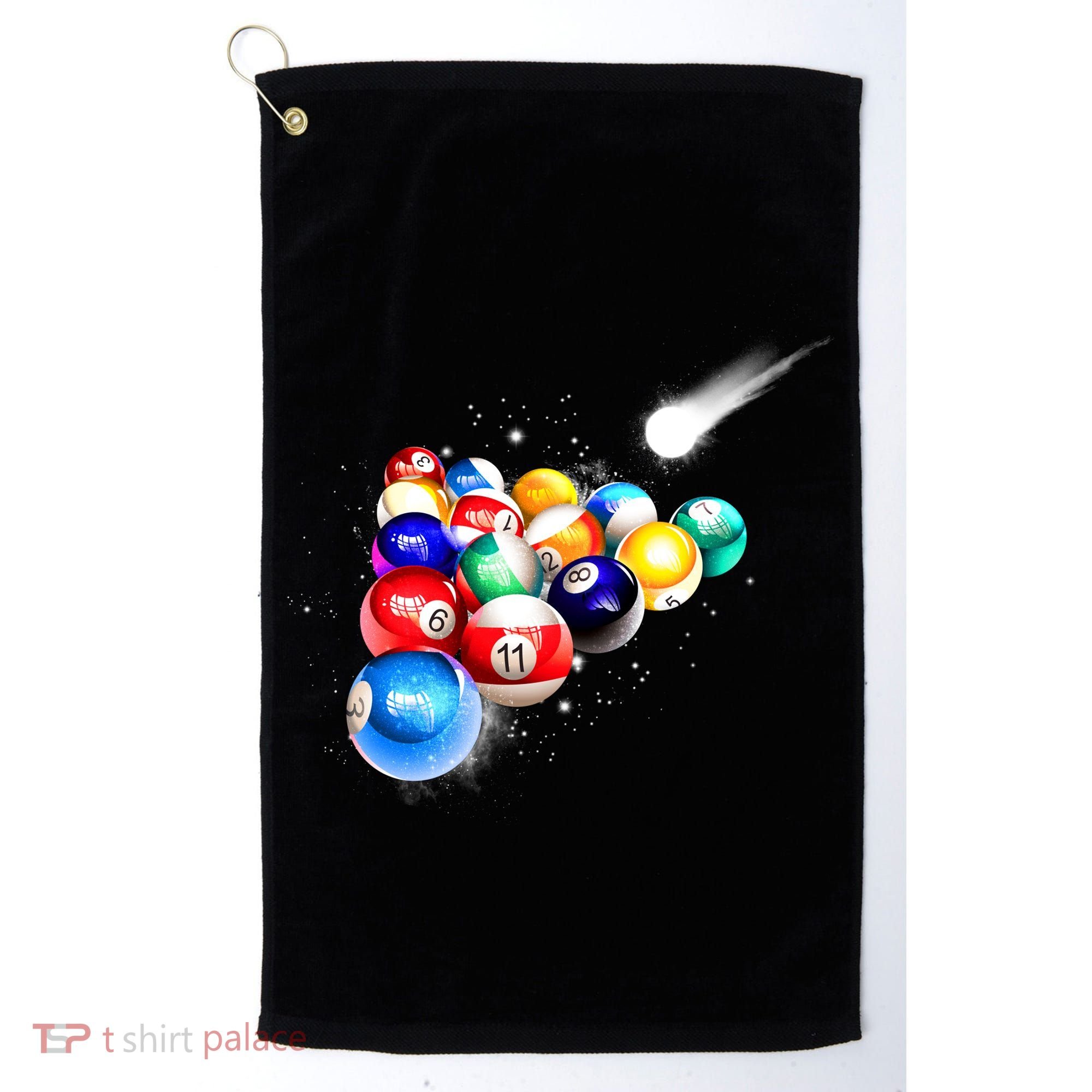 Space Billiards Golf Towel