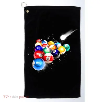 Space Billiards Golf Towel
