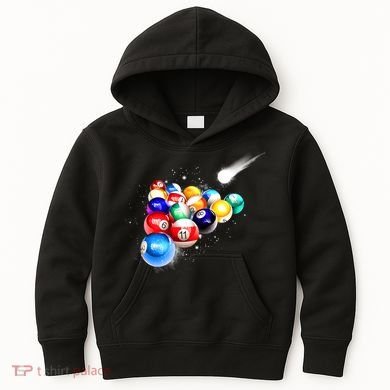 Space Billiards Kids Hoodie
