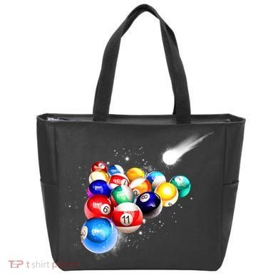 Space Billiards Tote Bag