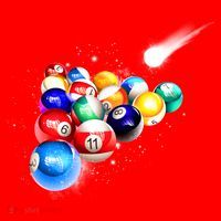 Space Billiards Santa Hat thumb 1