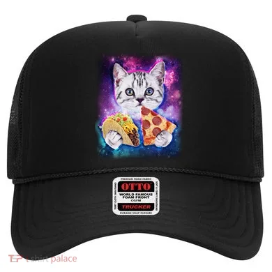 Space Cat Pizza And Tacos Hat