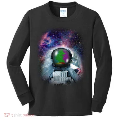 Space Channel Universe Kids Long Sleeve Shirt
