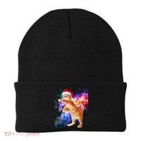 Space Christmas Cat Santa Kitty Beanie thumb 0