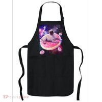 Space Donut Pug Apron thumb 0
