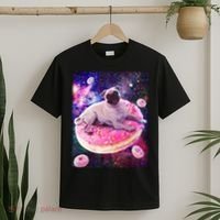 Space Donut Pug T-Shirt thumb 2