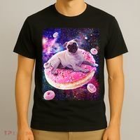 Space Donut Pug T-Shirt thumb 3