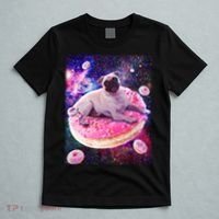 Space Donut Pug T-Shirt thumb 5