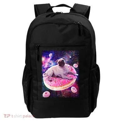 Space Donut Pug Backpack