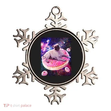 Space Donut Pug Ornament
