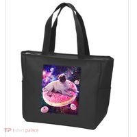 Space Donut Pug Tote Bag thumb 3
