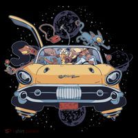Space Family Cartoon Coffee Mug thumb 5