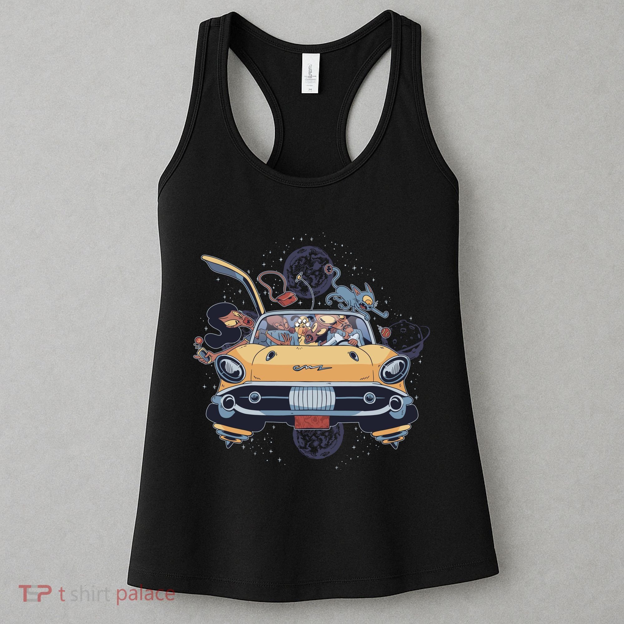 Space Family Cartoon Women's Tank Top