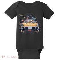 Space Family Cartoon Baby Bodysuit thumb 0