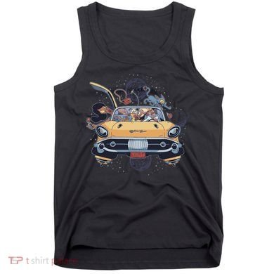 Space Family Cartoon Tank Top
