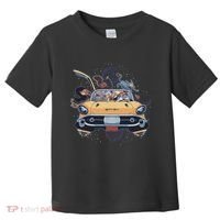 Space Family Cartoon Toddler T-Shirt thumb 0