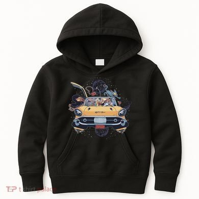 Space Family Cartoon Kids Hoodie