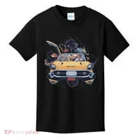 Space Family Cartoon Kids T-Shirt thumb 0