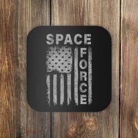 Space Force Grunge Flag Coaster thumb 0