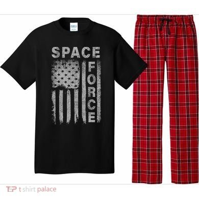 Space Force Grunge Flag Pajama Set