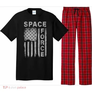 Space Force Grunge Flag Pajama Set