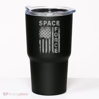 Space Force Grunge Flag Tumbler thumb 0