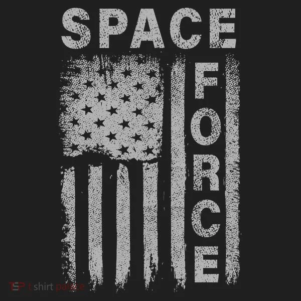 Space Force Grunge Flag Tumbler