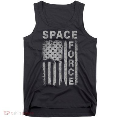 Space Force Grunge Flag Tank Top