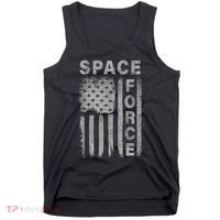 Space Force Grunge Flag Tank Top thumb 0