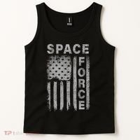 Space Force Grunge Flag Tank Top thumb 2