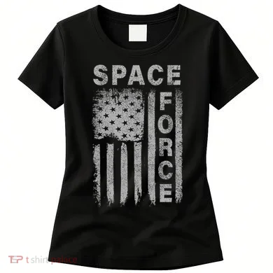 Space Force Grunge Flag Women's T-Shirt