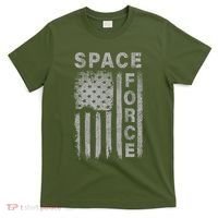 Space Force Grunge Flag T-Shirt thumb 0