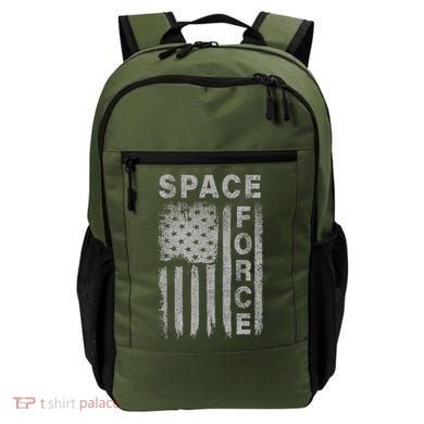 Space Force Grunge Flag Backpack
