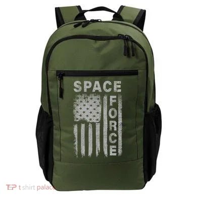 Space Force Grunge Flag Backpack