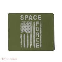 Space Force Grunge Flag Mousepad thumb 0
