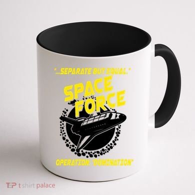 Space Force Operation Domination Coffee Mug back