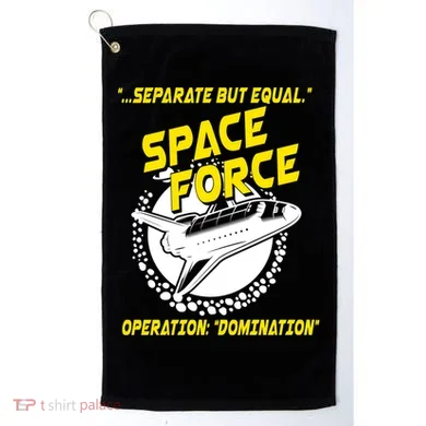 Space Force Operation Domination Golf Towel