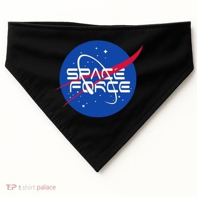 Space Force USA United States Logo USA-Made Doggie Bandana