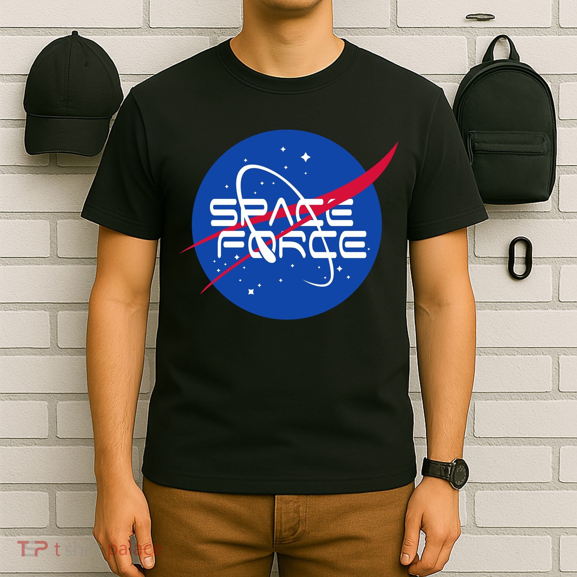 Space Force USA United States Logo T-Shirt