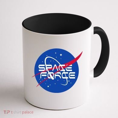Space Force USA United States Logo Coffee Mug back