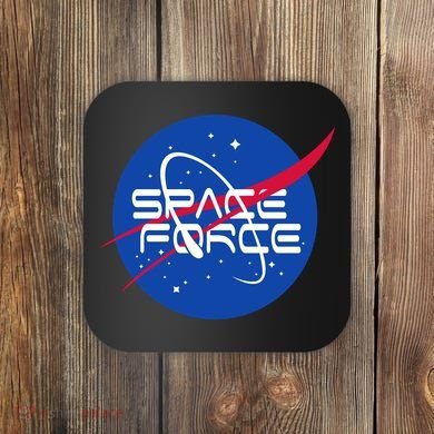Space Force USA United States Logo Coaster