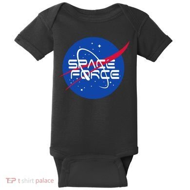 Space Force USA United States Logo Baby Bodysuit